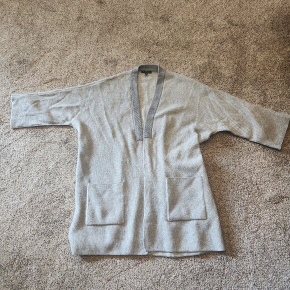 New Eileen Fisher Open Cardigan in size M Cashmere - Picture 1 of 5